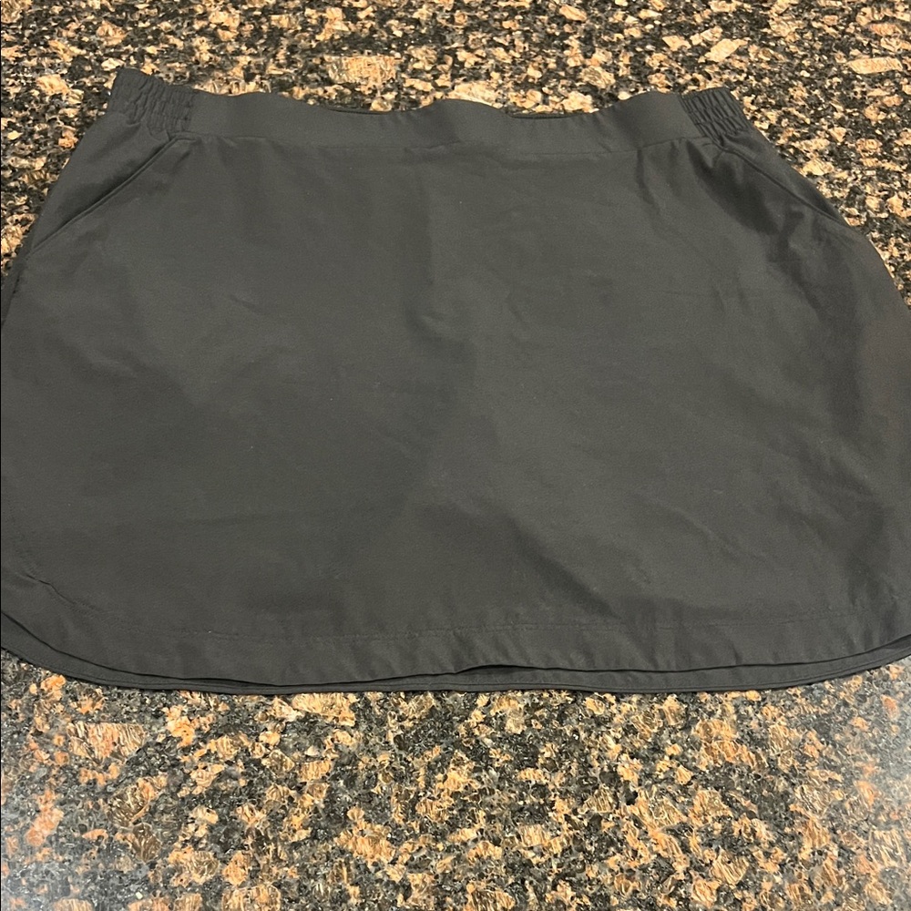 Calia  Black Sport Golf skirt large